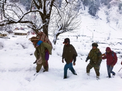 Minimum Temperature Drops below Freezing Point in J&K'S Srinagar