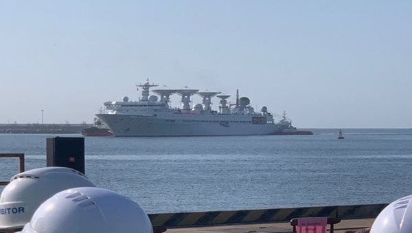 Controversial Chinese ship arrives in Sri Lanka