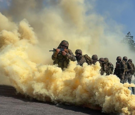 Apache, Prachand Helicopters' Impressive Show During Army Day Parade Rehearsal in Jaipur 