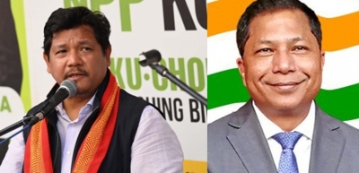 Conrad Sangma, Mukul Sangma Are Leading, BJP State President Trailing