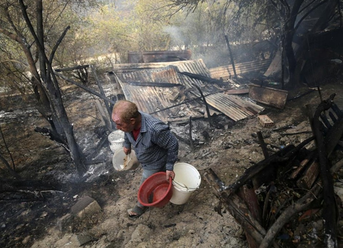 Death Toll from Algeria Wildfires Rises to 34