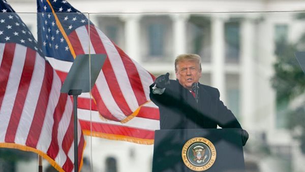 Trump accused of 'attempted coup' in 2021 Capitol riot