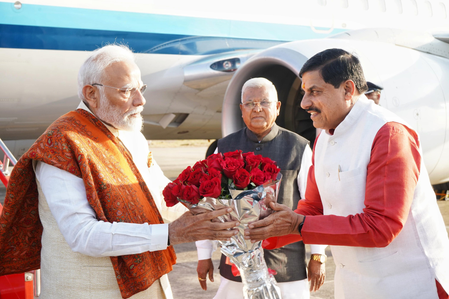 PM Modi Extends Birthday Wishes to MP CM Mohan Yadav  
