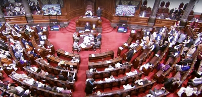 Rajya Sabha adjourned briefly amid Oppn uproar