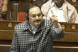Centre Takes Attack on Farooq Abdullah Seriously: Nadda in RS; Blasts Cong for Playing Politics