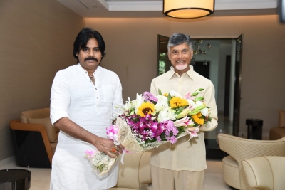 Pawan Kalyan Meets Chandrababu Naidu amid Talk of Alliance with BJP