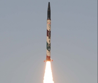 New Generation Ballistic Missile Agni-Prime Successfully Flight-tested