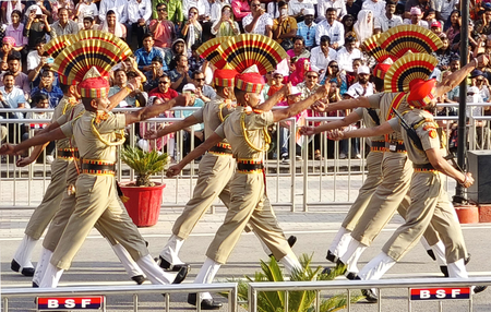 Low-key Beating Retreat Ceremony at 3 India-Pak Border Points in Punjab Resumes Today