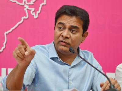 Telangana: KTR Seeks Answer from Rahul Gandhi on Reducing BC Reservation in Panchayats