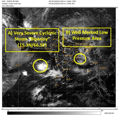 Cyclone 'Biparjoy' Set to Intensify in the Next 36 Hours, Says IMD