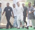 Rahul Gandhi Pays Last Respects to AICC Secretary Suraj Hegde in Bengaluru
