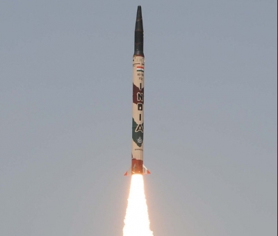 India Carries Out Successful Training Launch of Medium-range Ballistic Missile Agni-1