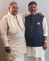 CM Siddaramaiah, Dy CM Shivakumar in Delhi to Brief Party High Command on Stampede Case
