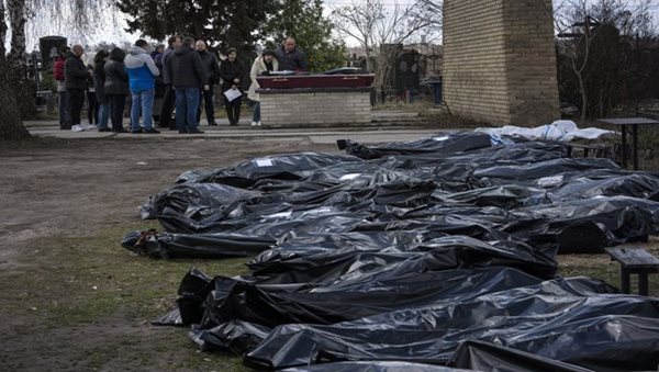 Some Ukrainian women raped before being killed, say doctors