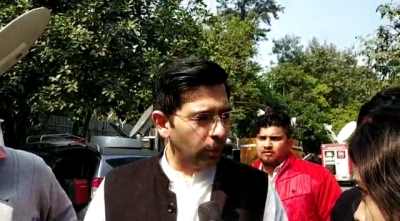 Raghav Chadha Arrives at Rashtrapati Bhavan to Meet President Murmu