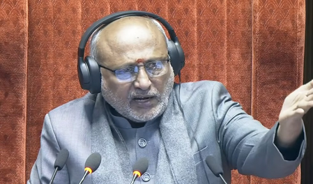 Rajya Sabha adjourned briefly after Oppn's protest over paper leak protest issue
