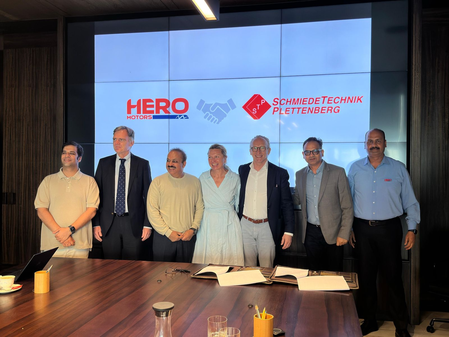 Hero Motors Joins Germany's STP to Manufacture Forged Powertrain Parts in India