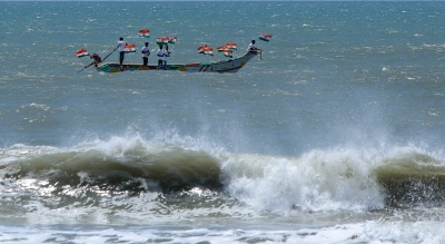 TN'S Nagapattinam Fishermen Protest against Mid-sea Pirate Attack, Stay Ashore for 3RD Day
