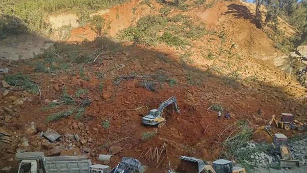 Mizoram: 12 feared dead in stone quarry collapse, rescue ops underway 